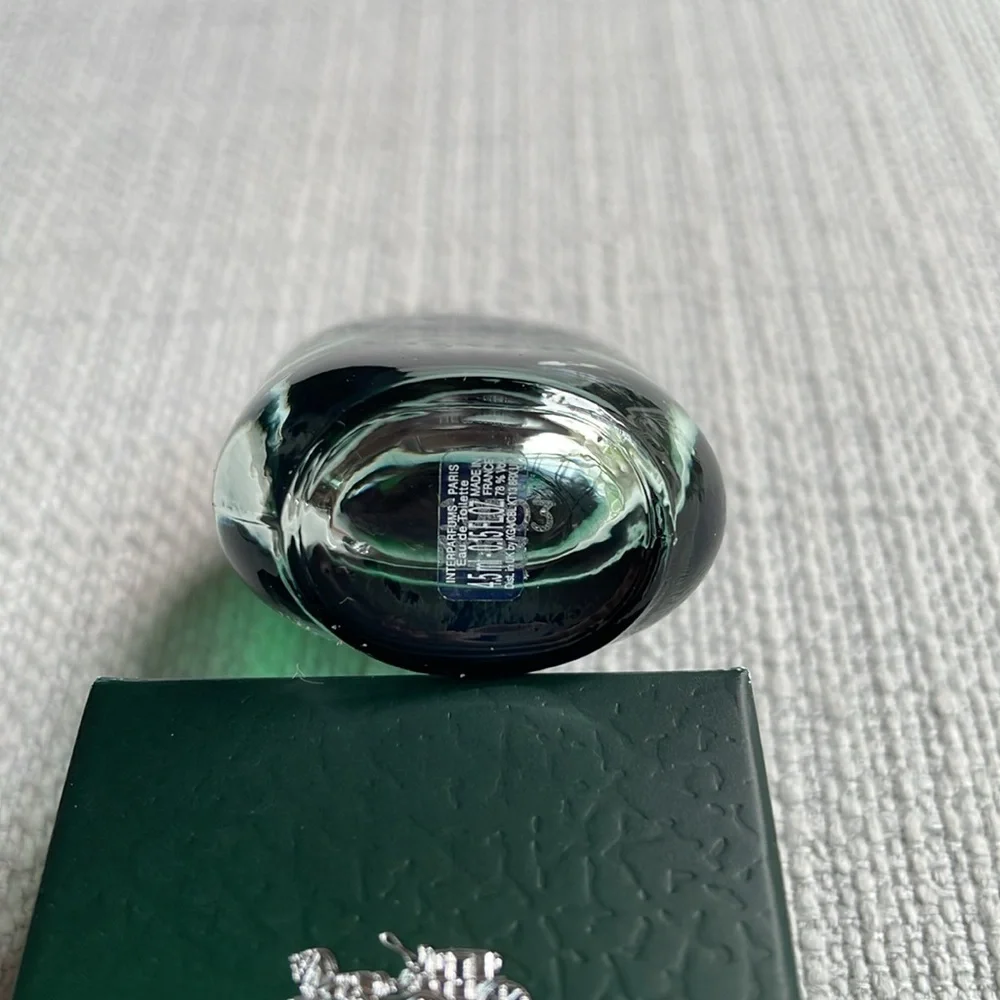 Coach green mens 4.5ml miniature fragrance